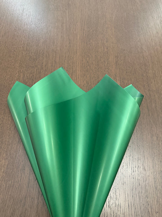 P.XXY-004 Emerald Solid Wrapping Paper