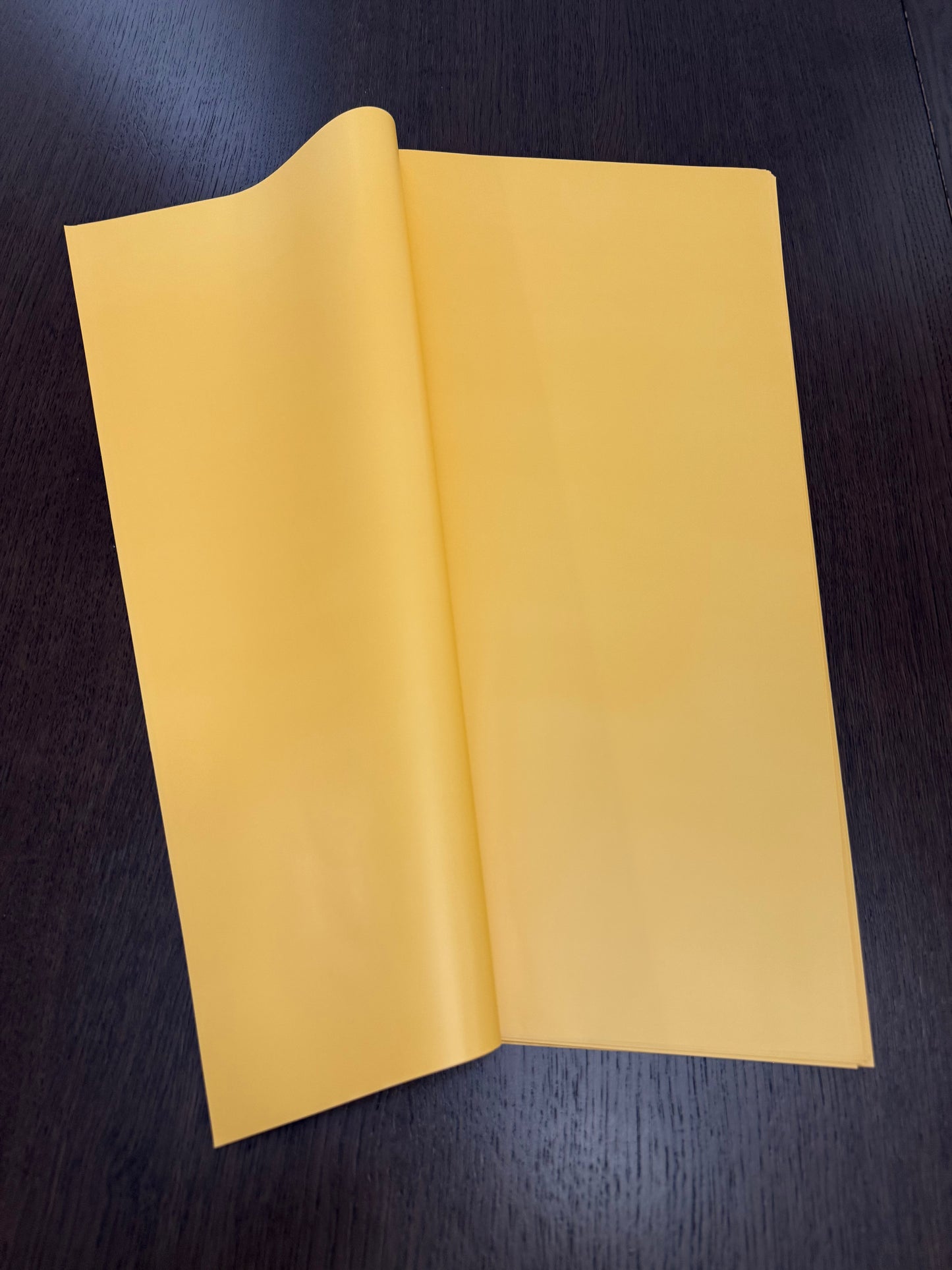P.XXY-004 Yellow Solid Wrapping Paper