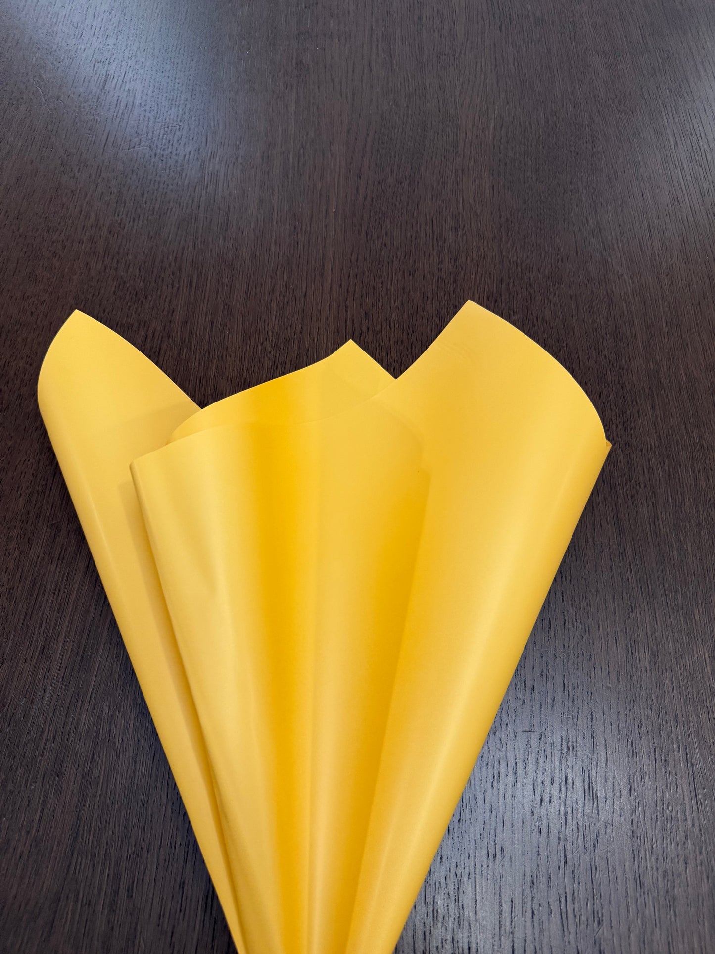 P.XXY-004 Yellow Solid Wrapping Paper