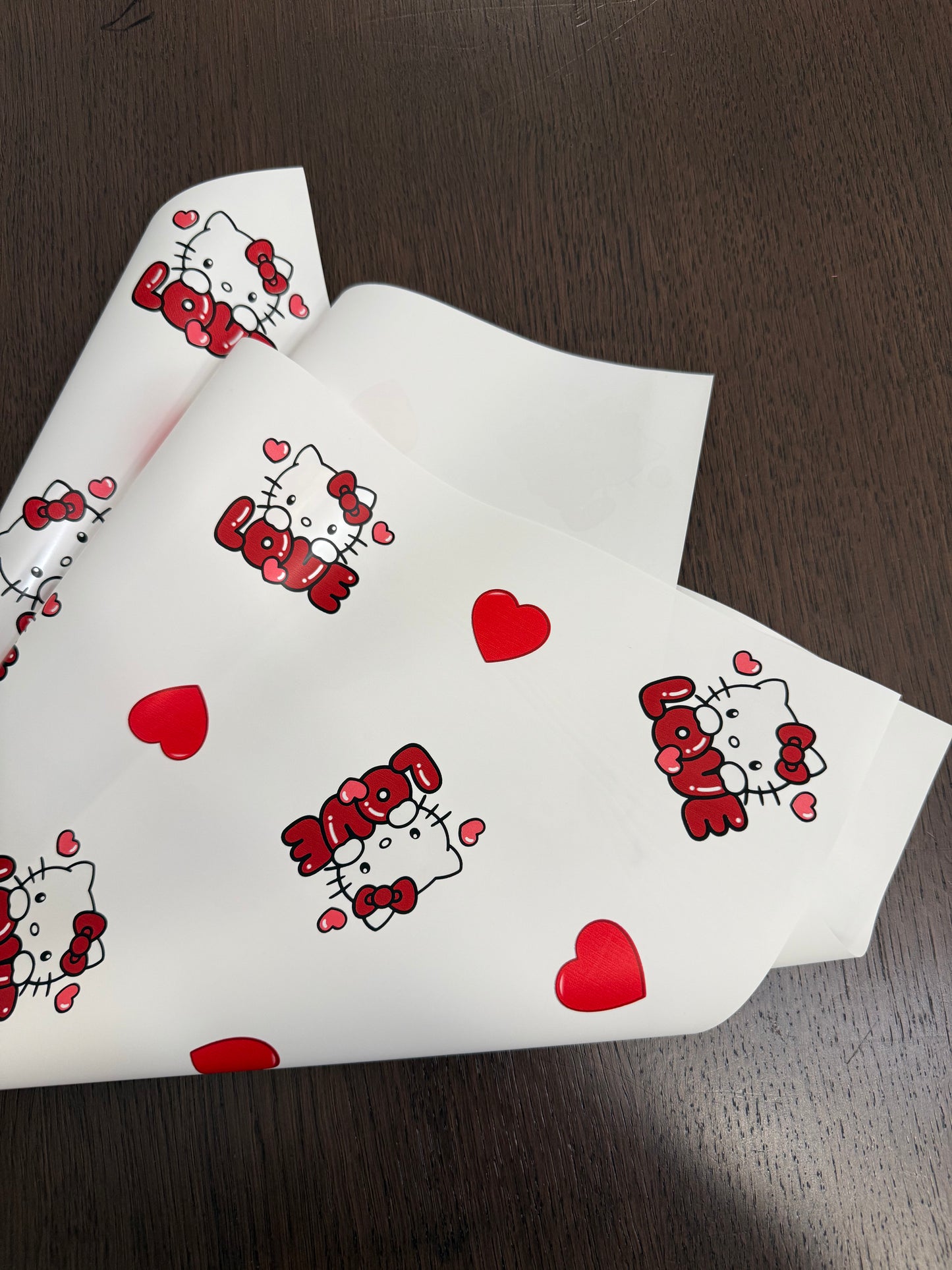 White -LOVE-HK Wrapping Paper