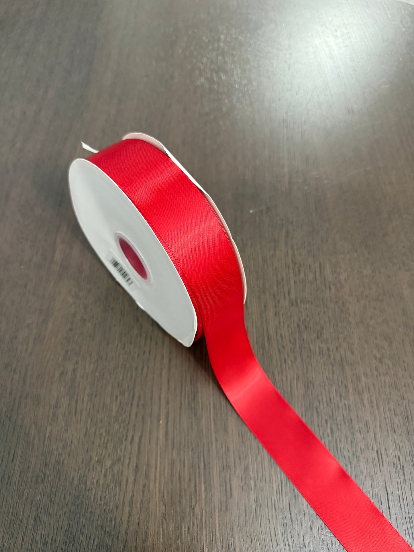 100 Yards Wine Red Satin Ribbon