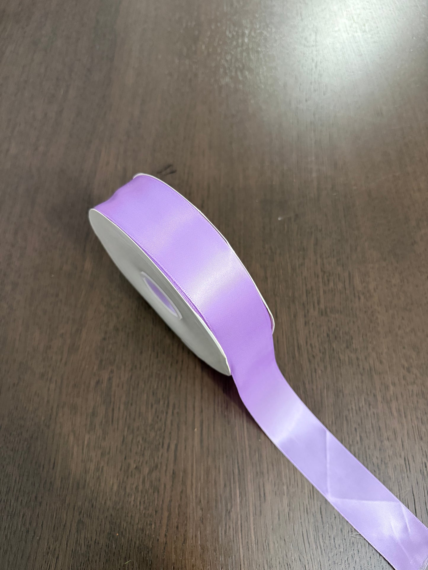 100 Yards Light Purple Satin Ribbon