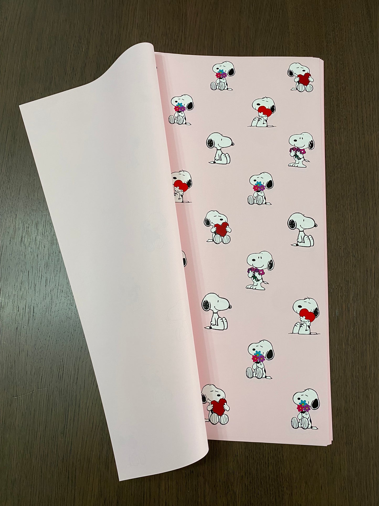 Pink Doggie Printed  Wrapping Paper