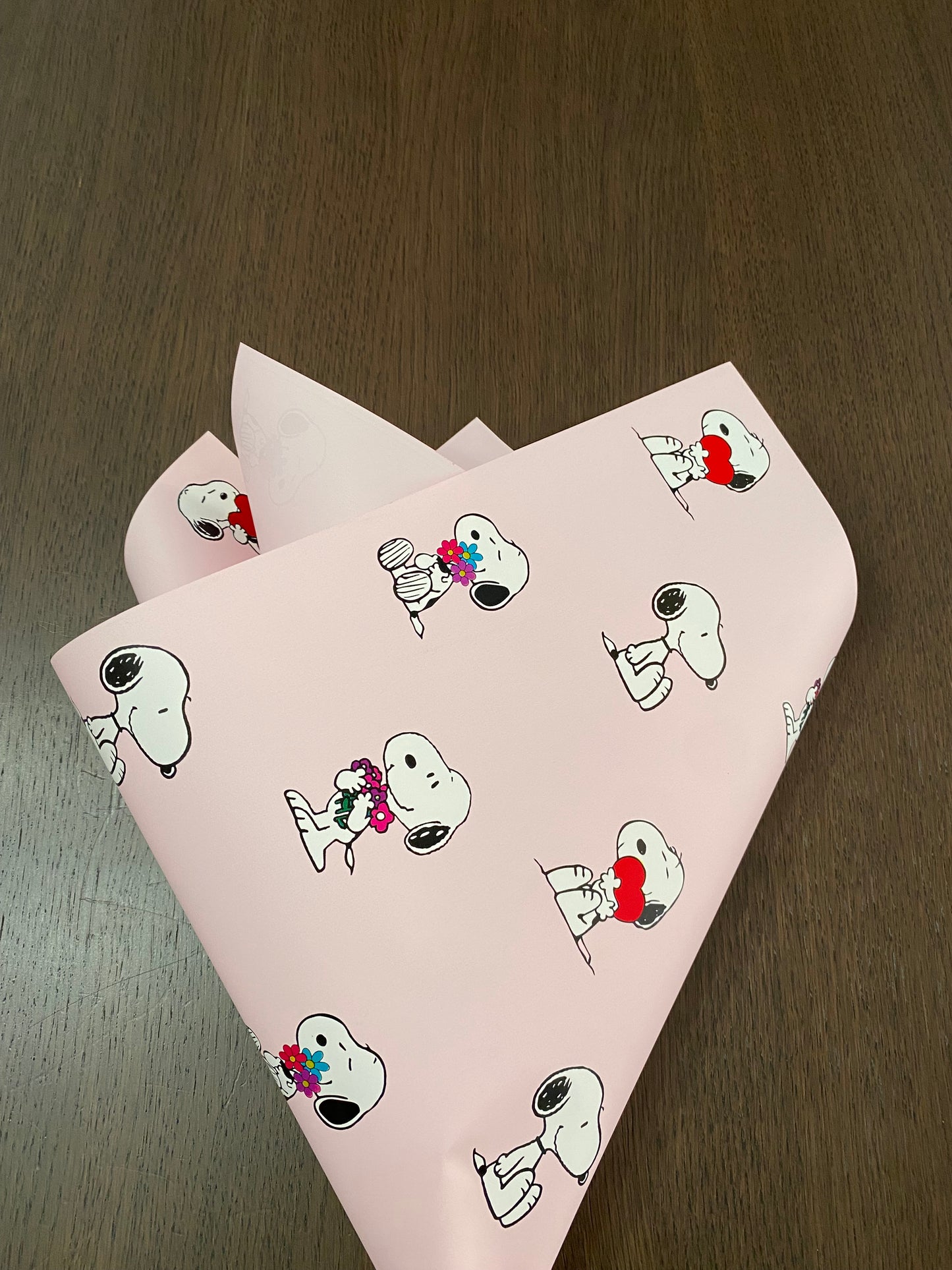 Pink Doggie Printed  Wrapping Paper
