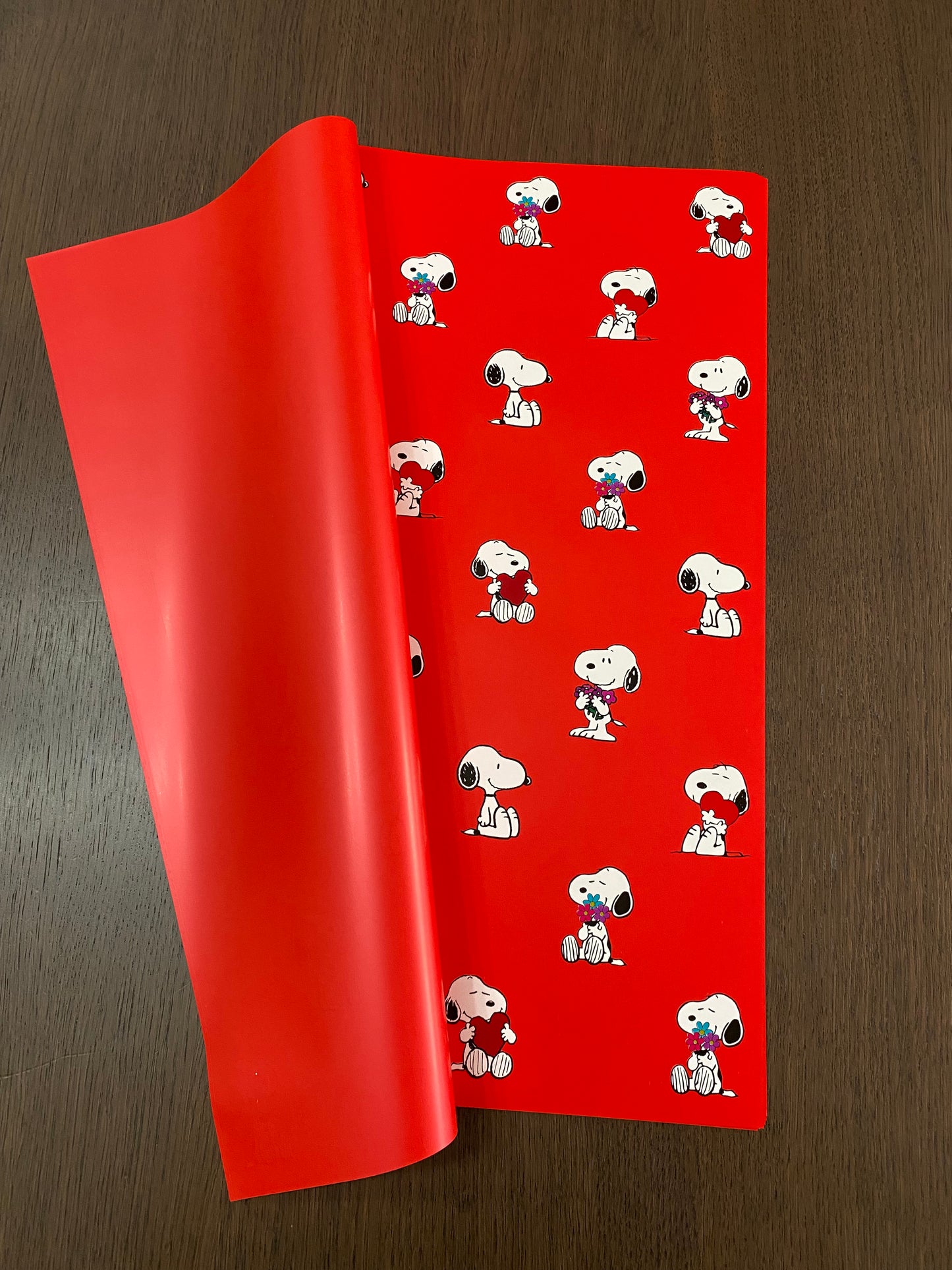 Red Doggie Printed Wrapping Paper