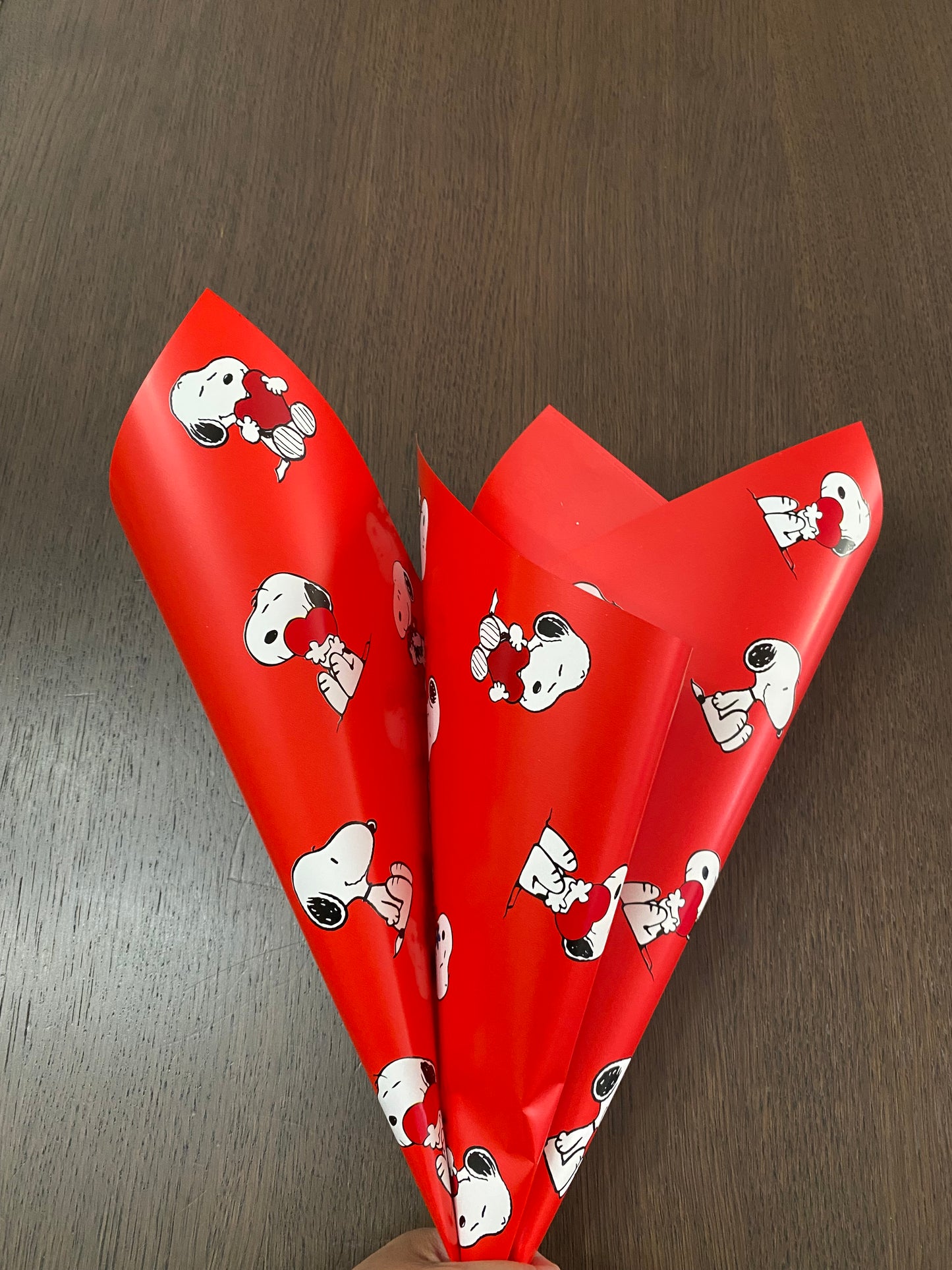 Red Doggie Printed Wrapping Paper