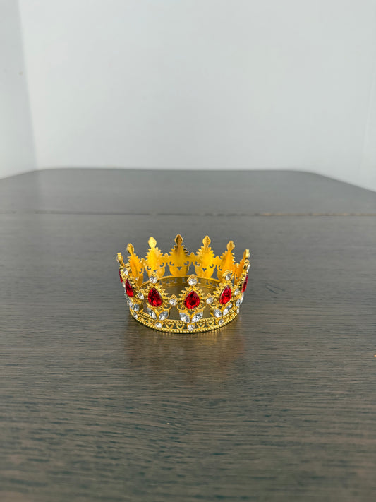 Red/Gold Crystal Crown
