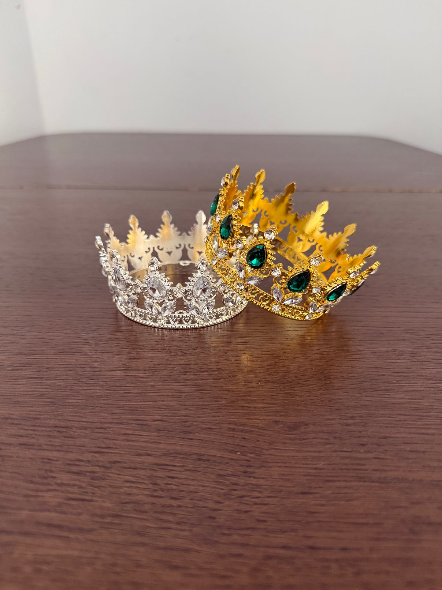 Clear/Silver Crystal Crown