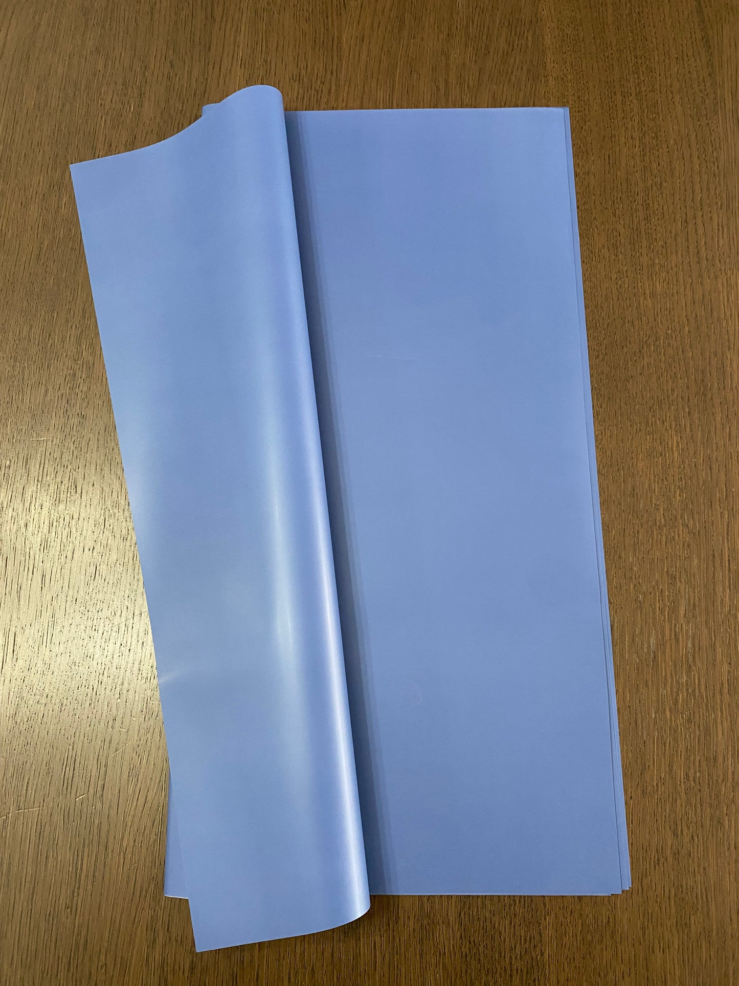 Solid Matte Dark Blue Wrapping Paper