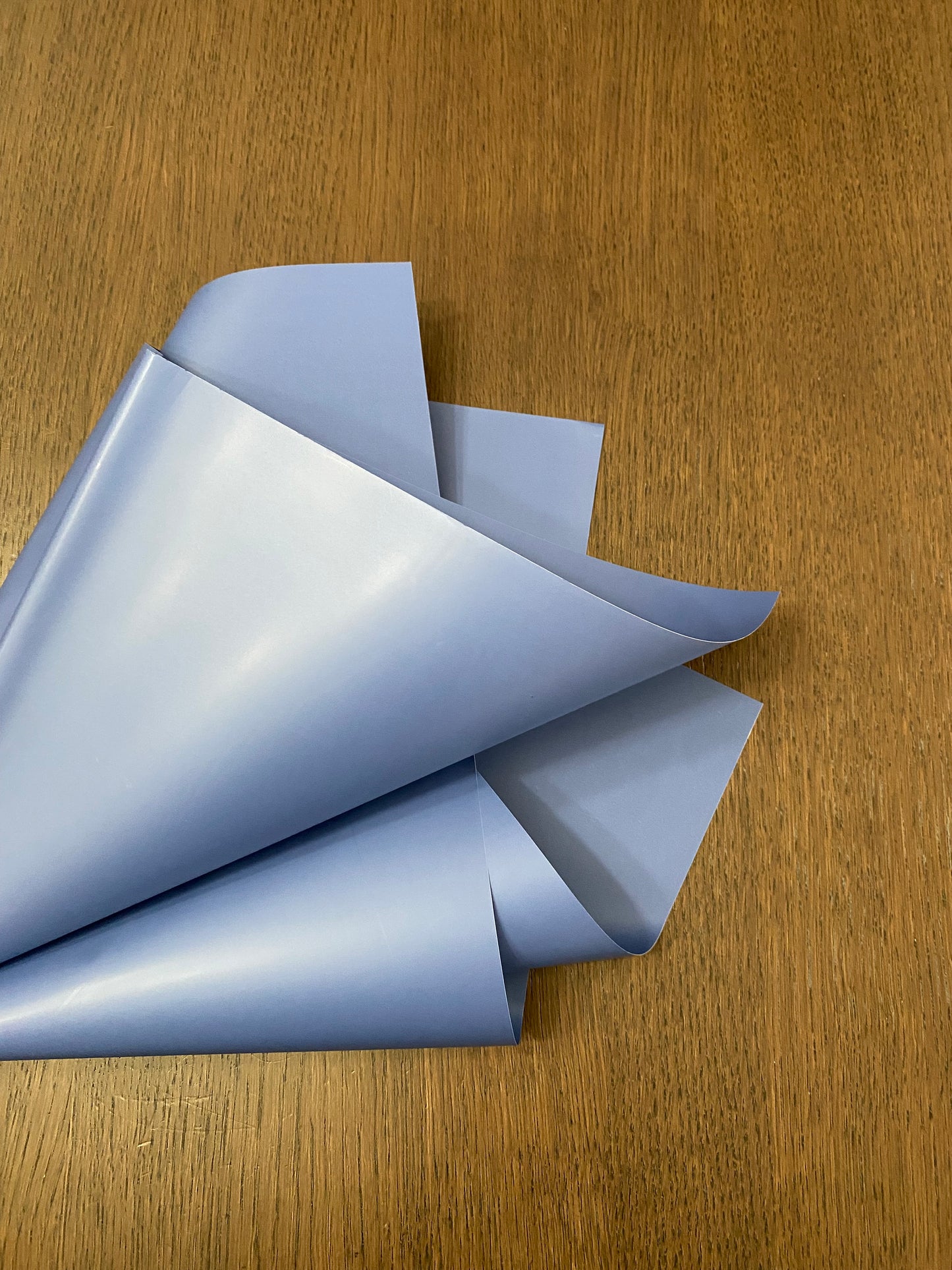 Solid Matte Dark Blue Wrapping Paper