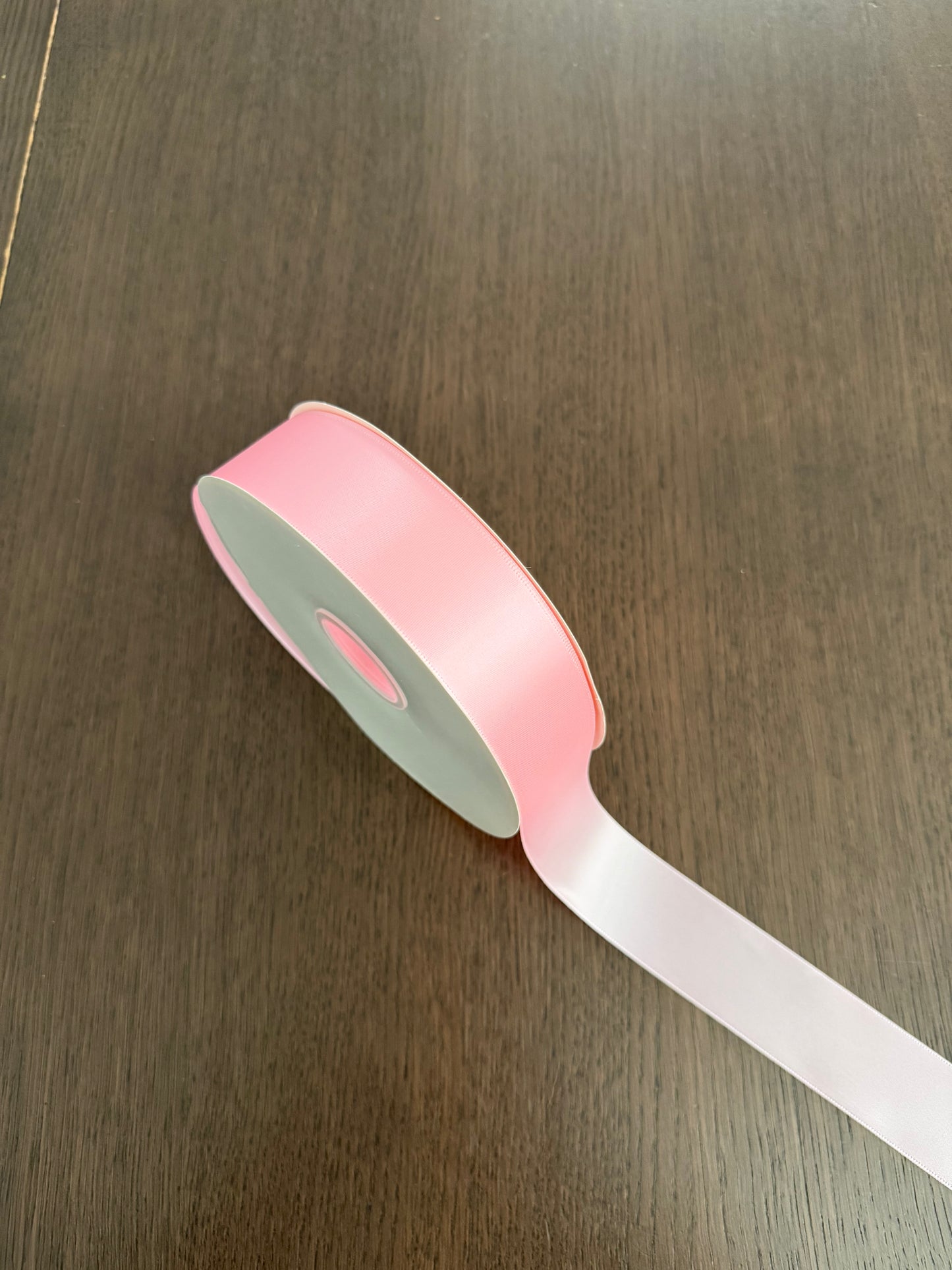 R.CSZD 100yd Pink single Face Satin Ribbon