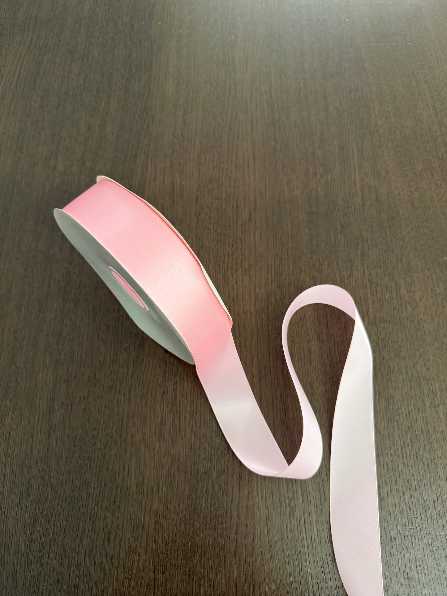 R.CSZD 100yd Pink single Face Satin Ribbon