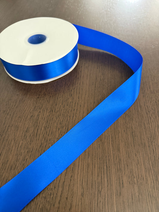 R.CSZD 100yd Dark Blue  single Face Satin Ribbon