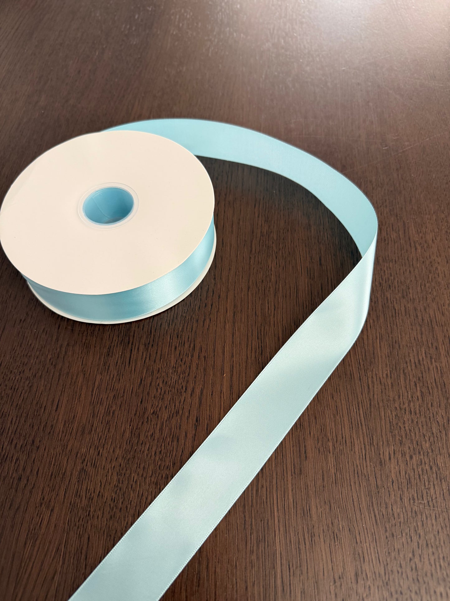 R.CSZD 100yd Blue single Face Satin Ribbon