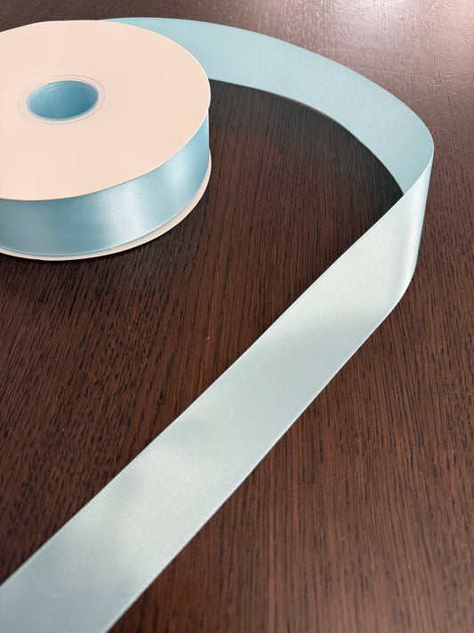 R.CSZD 100yd Blue single Face Satin Ribbon