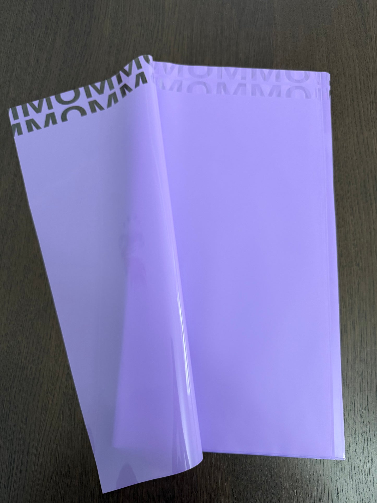 P.WAMQJ -MOM- Lilac Wrapping Paper (10 Sheet)