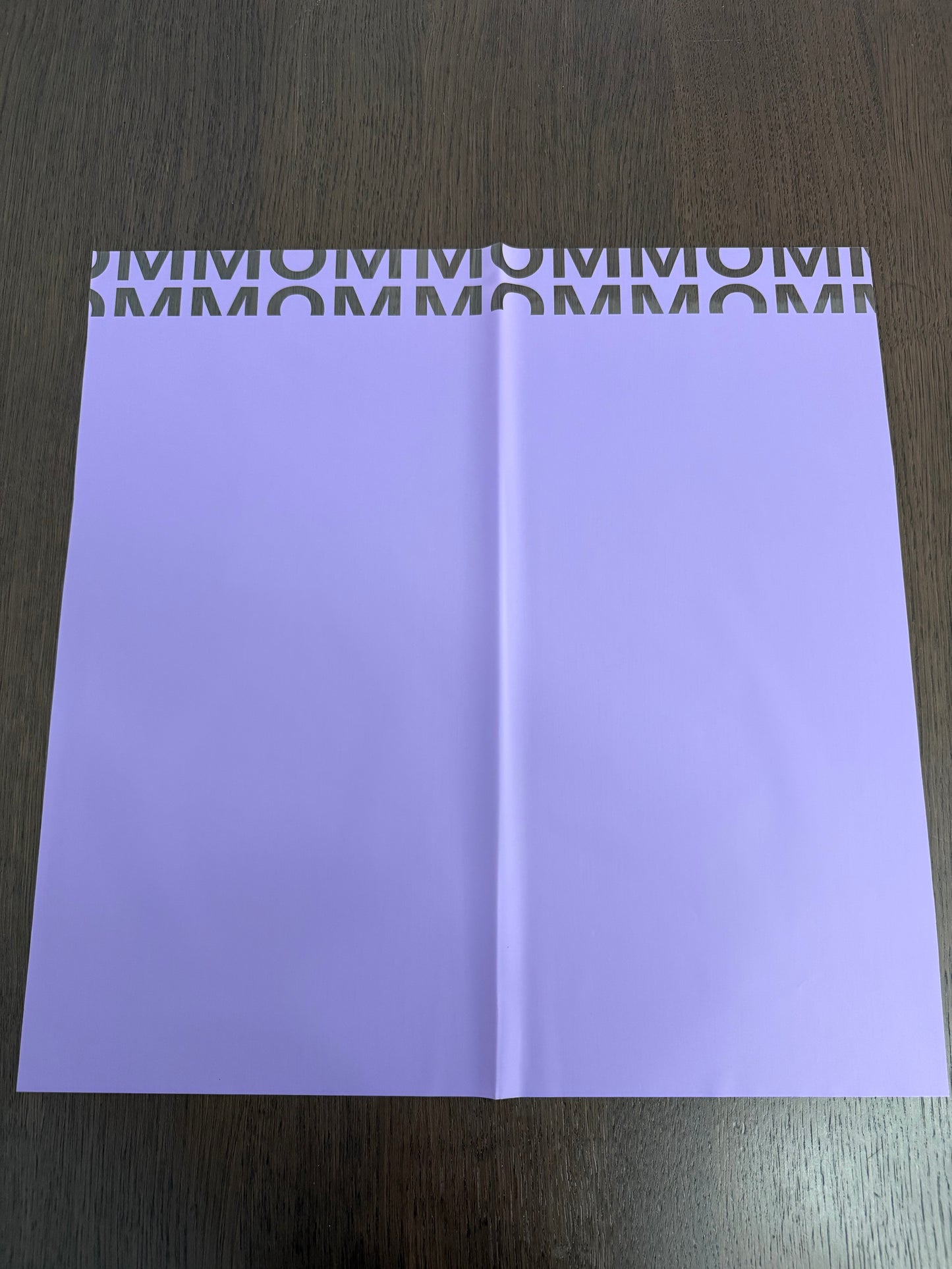 P.WAMQJ -MOM- Lilac Wrapping Paper (10 Sheet)