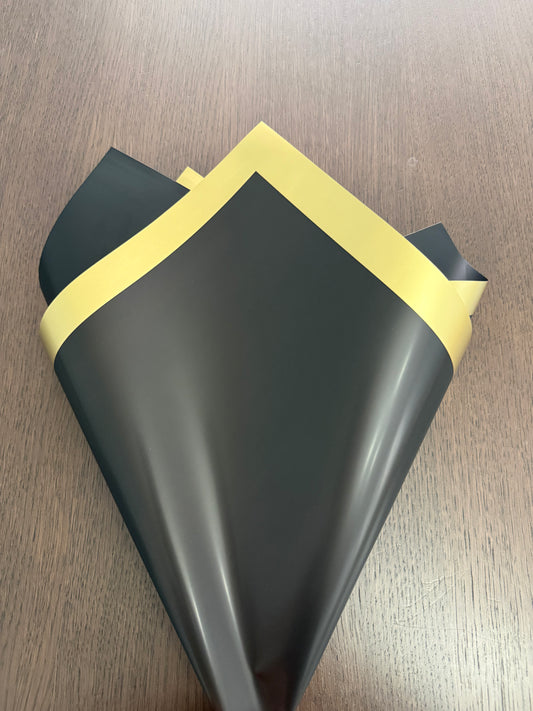 P.XXY-023 Black/Gold Wrapping Paper
