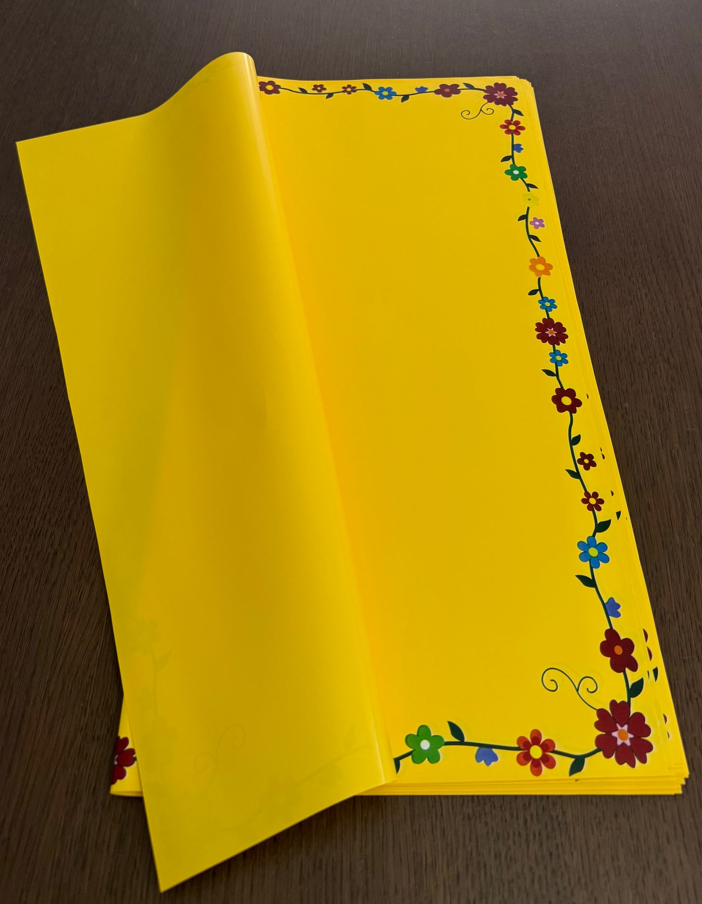 P.DCXHB Yellow Cielito Lindo Wrapping Paper