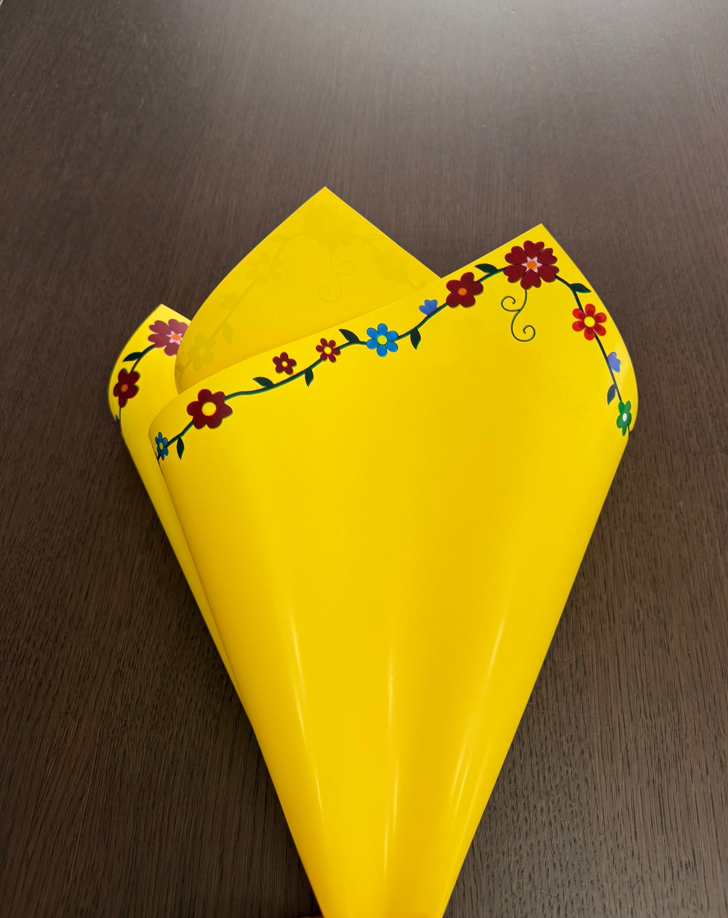 P.DCXHB Yellow Cielito Lindo Wrapping Paper