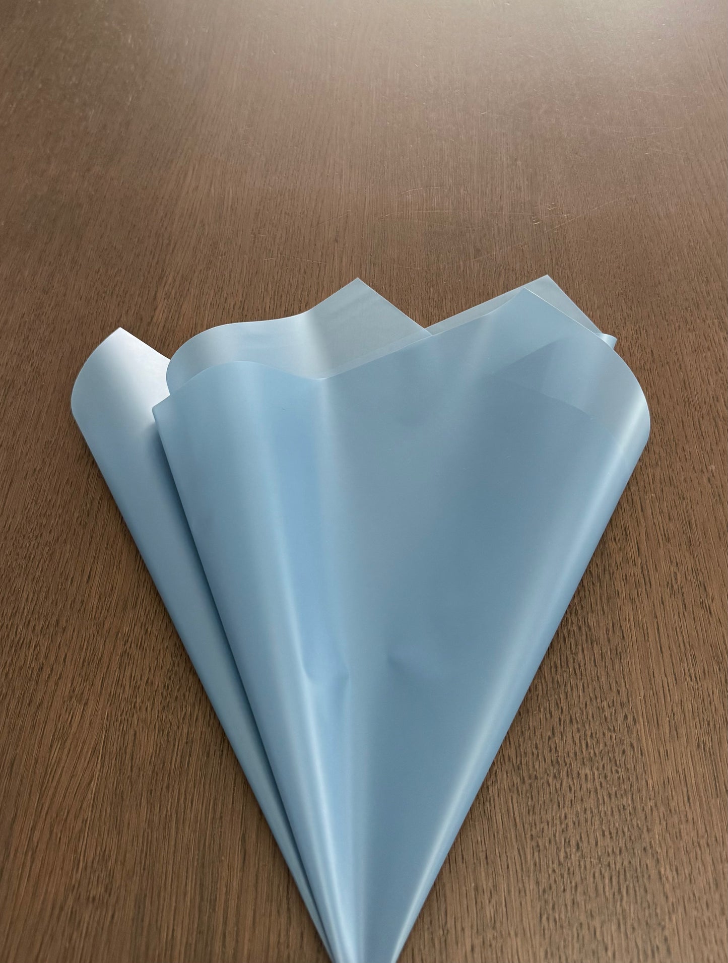 P.HXS Carolina Blue Semitransparent Wrapping Paper