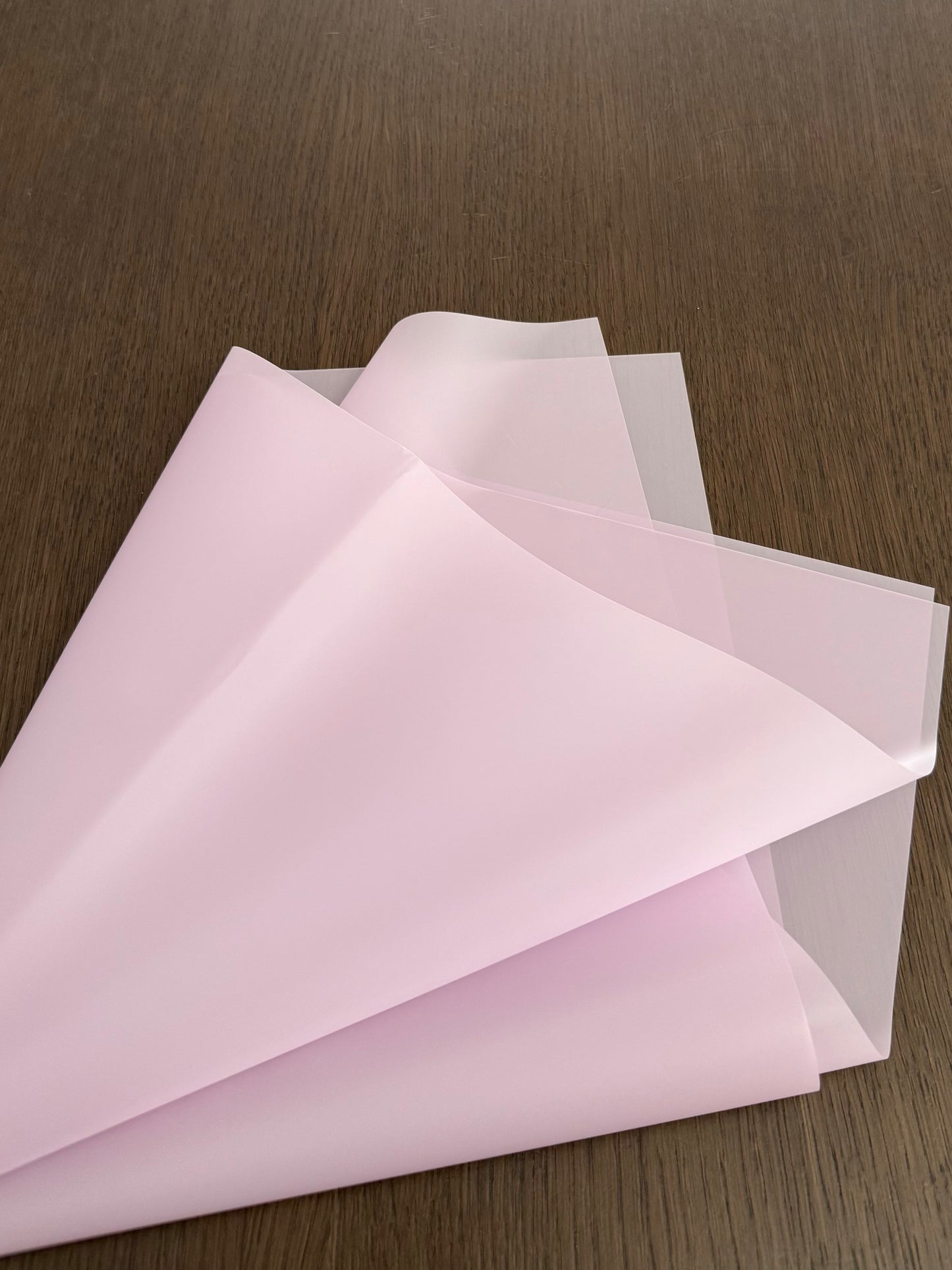 P.HXS Lilac Semitransparent Wrapping Paper