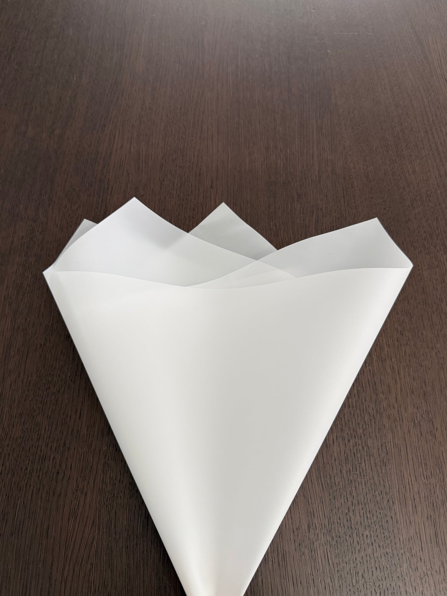 P.HXS White Semitransparent Wrapping Paper