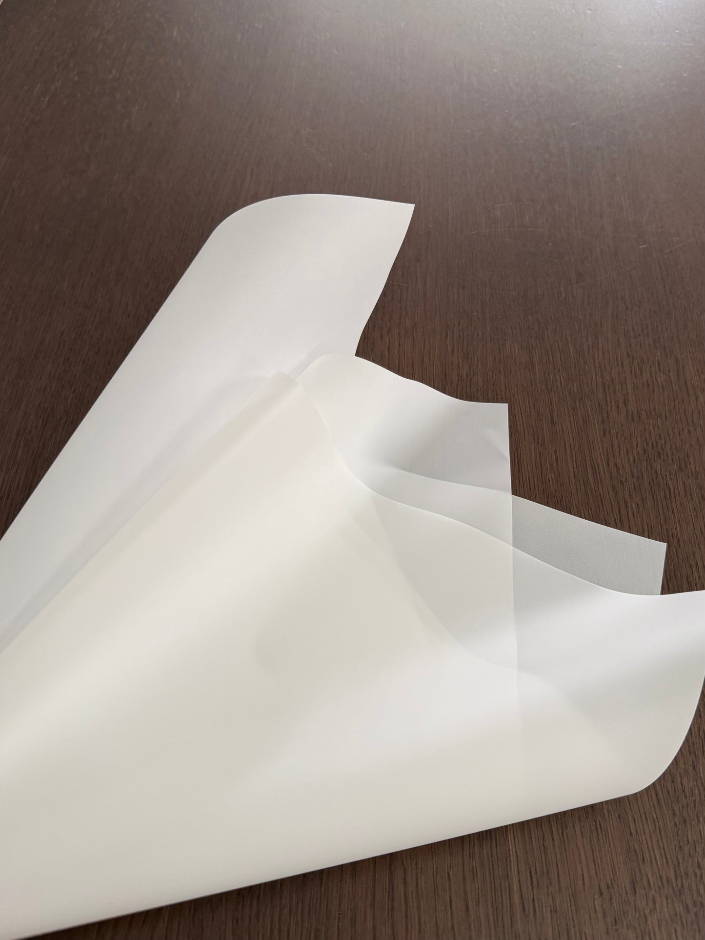 P.HXS White Semitransparent Wrapping Paper