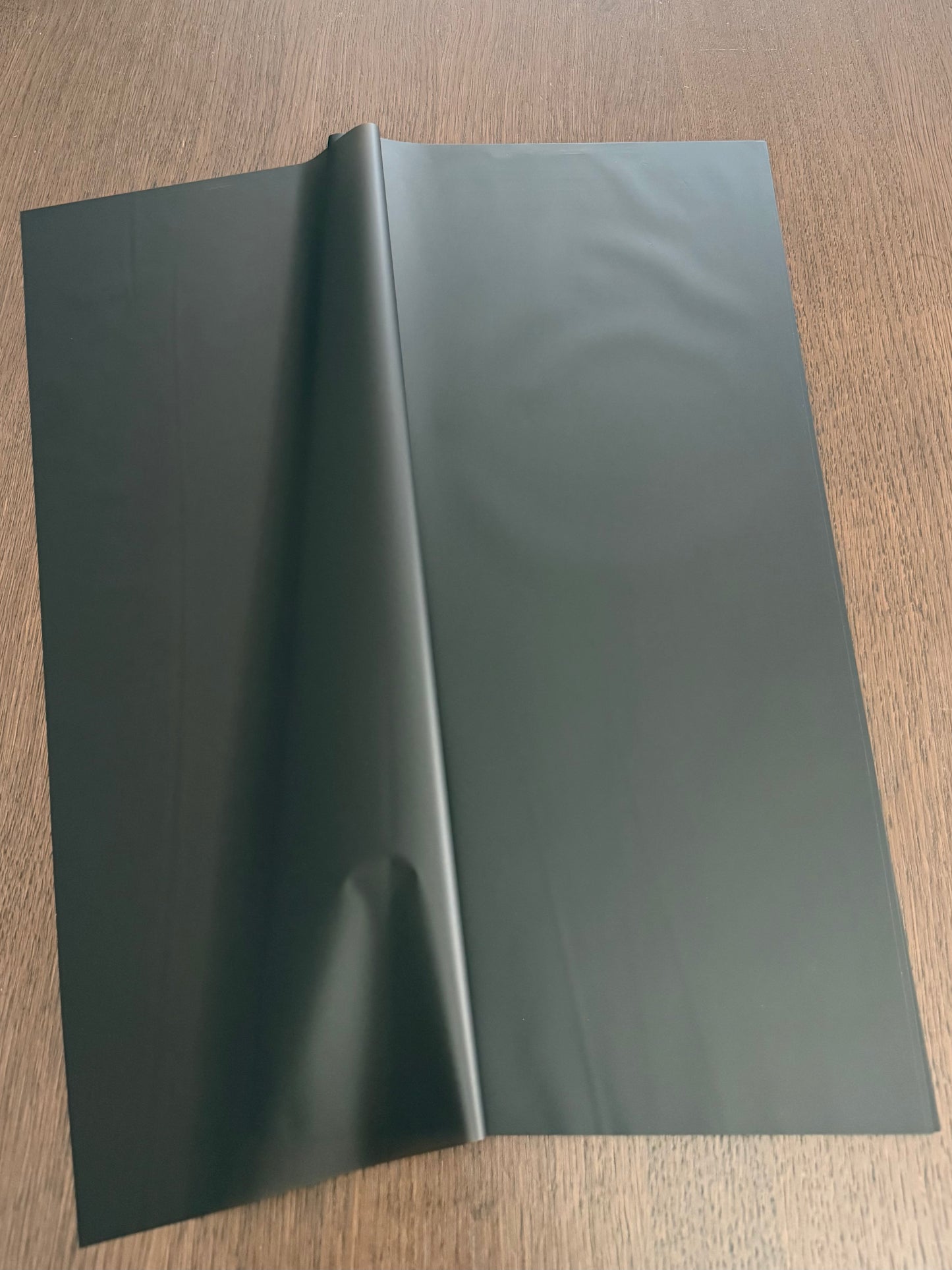 P.HXS Black Semitransparent Wrapping Paper