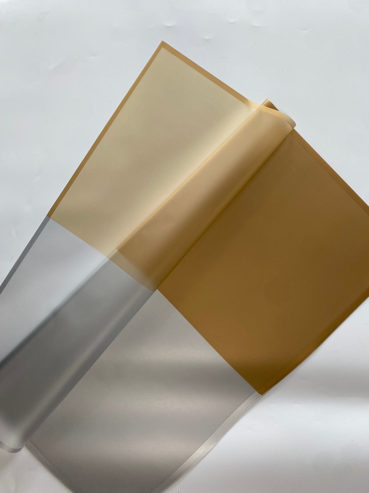 Bicolor Korean Wrapping Paper -Gold/Silver-