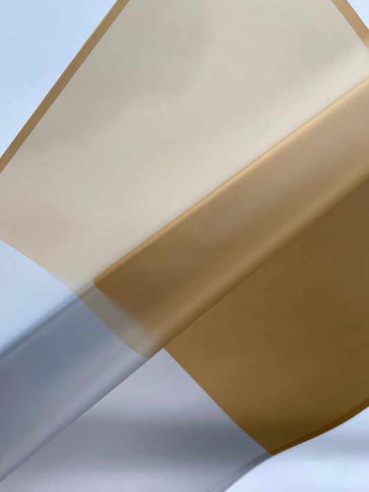Bicolor Korean Wrapping Paper -Gold/Silver-
