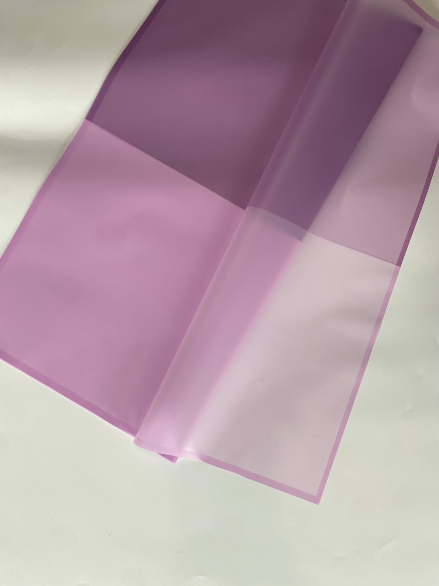 Bicolor Korean Wrapping Paper -Purple/Lavender-