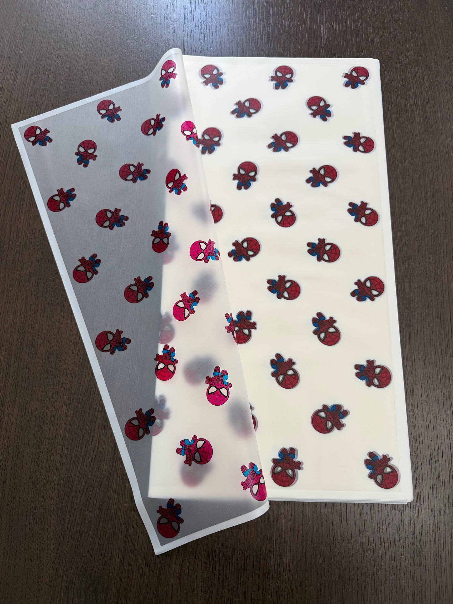 White Spider Wrapping Paper
