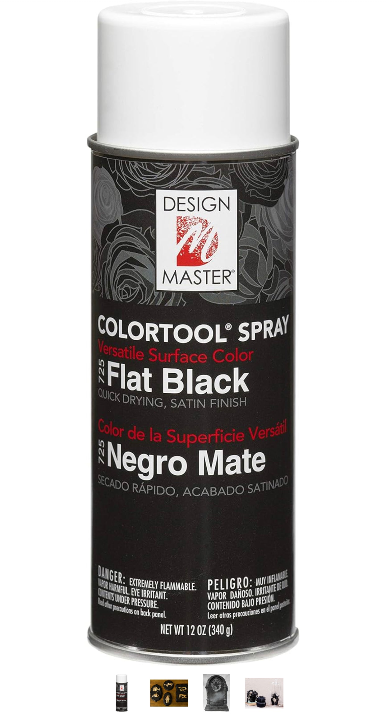 Spray paint Design Master 725 Flat Black