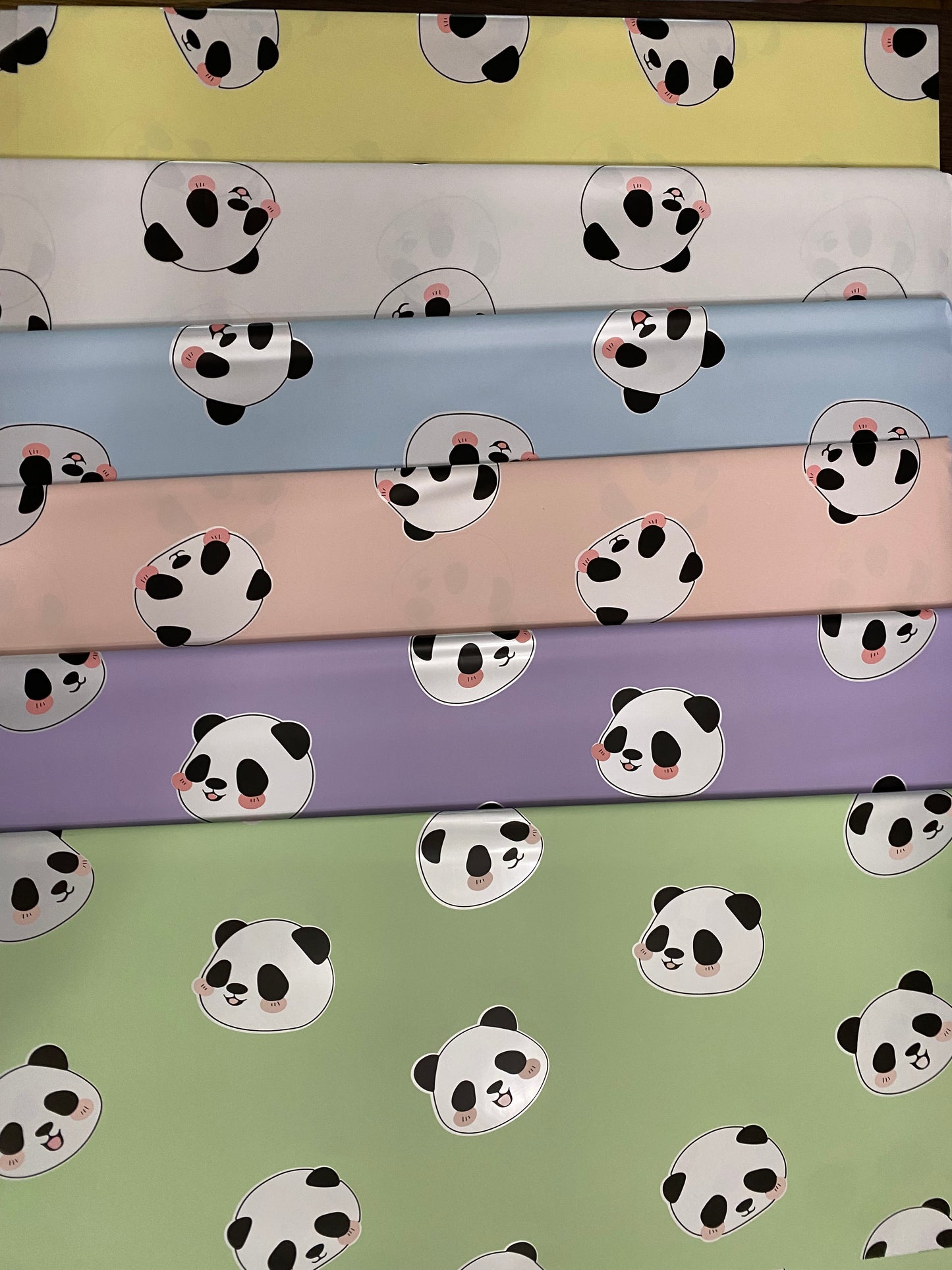 Green Pandita Wrapping Paper