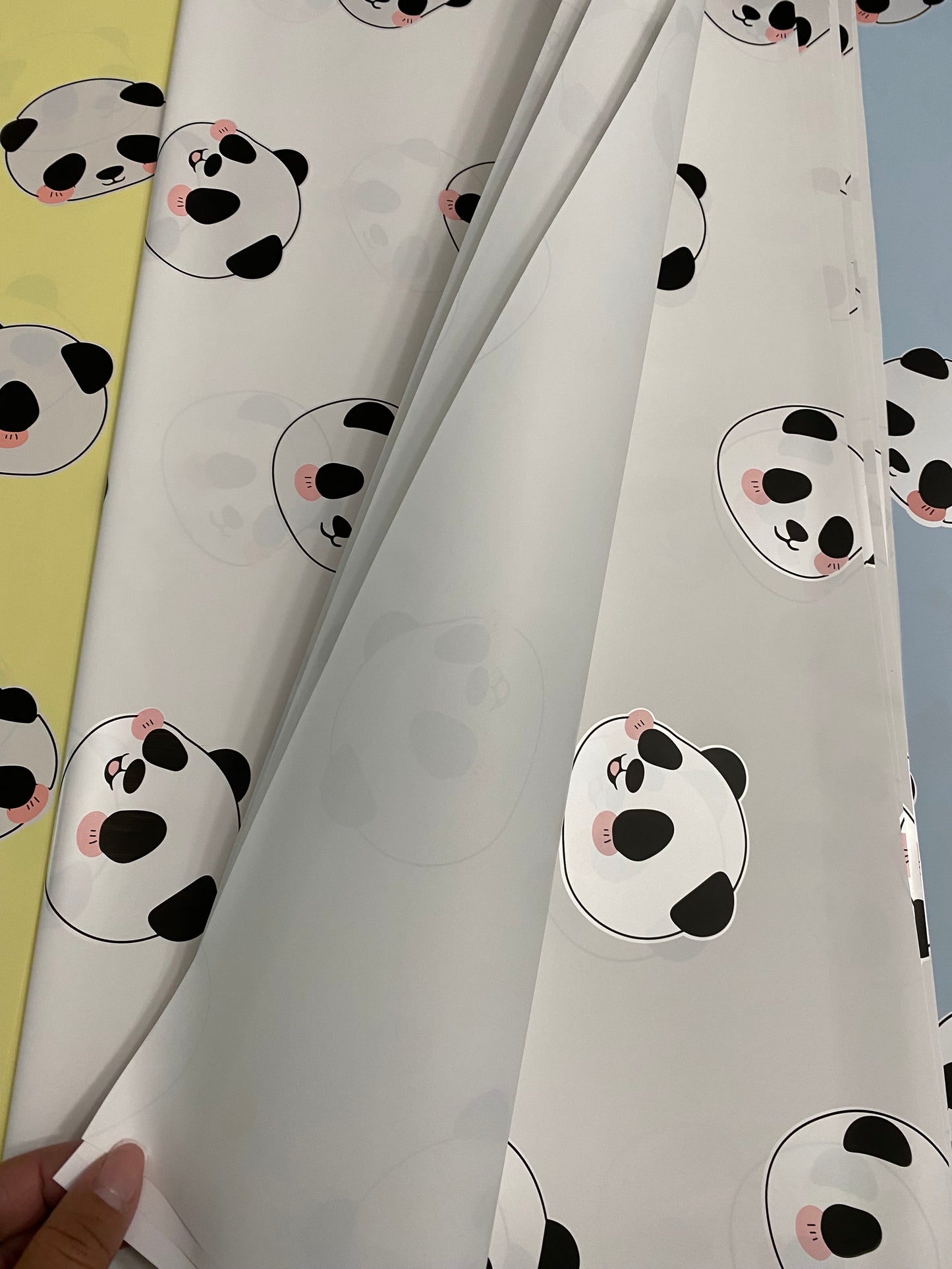 White Pandita Wrapping Paper