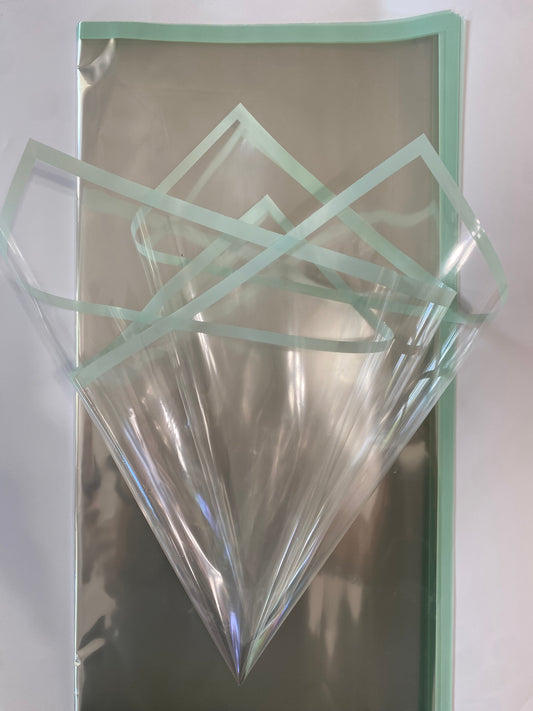 Clear Wrapping with Colored Edge