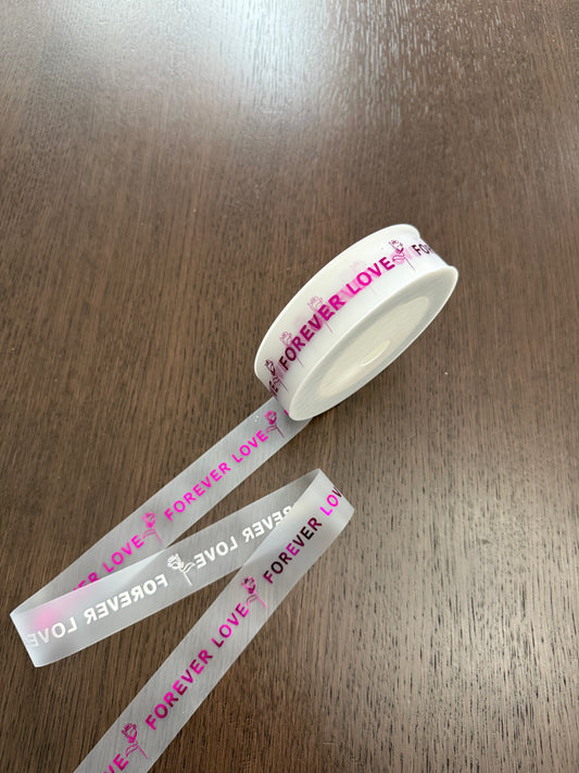 R.YHDA3.0 Fuchsia -Love Forever- Ribbon