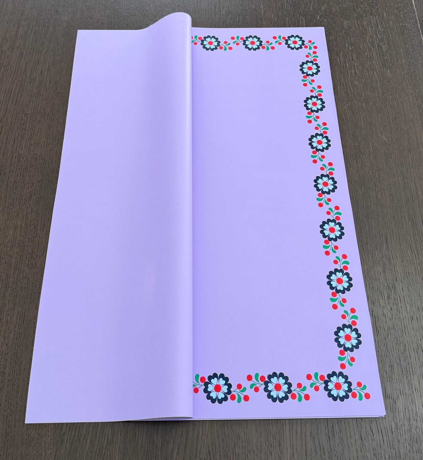 Purple Hermoso Cariño Wrapping Paper