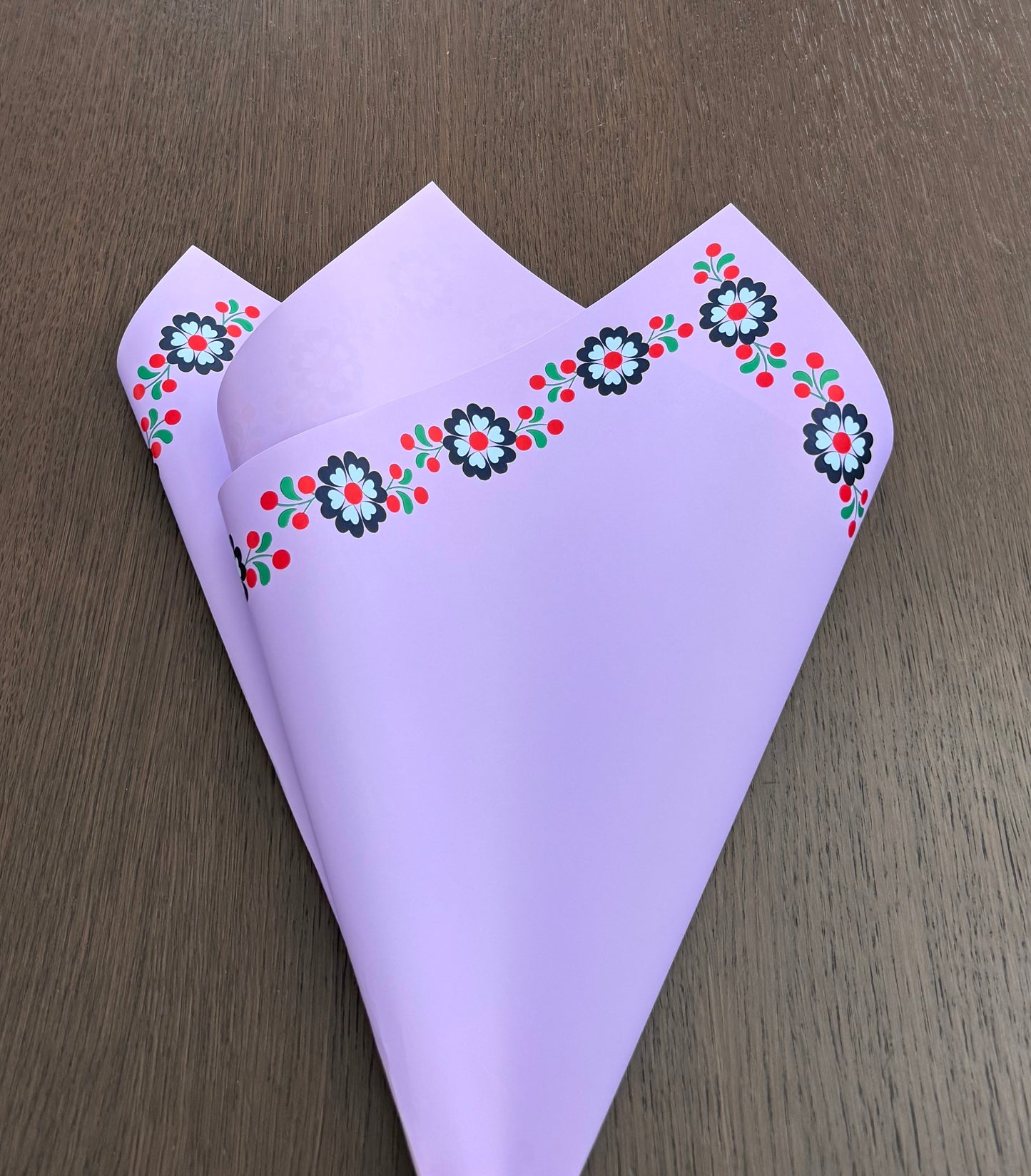 Purple Hermoso Cariño Wrapping Paper