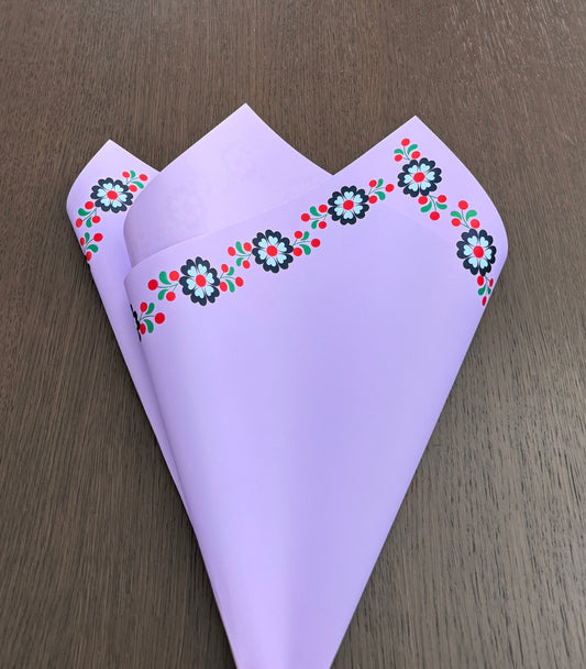 Purple Hermoso Cariño Wrapping Paper