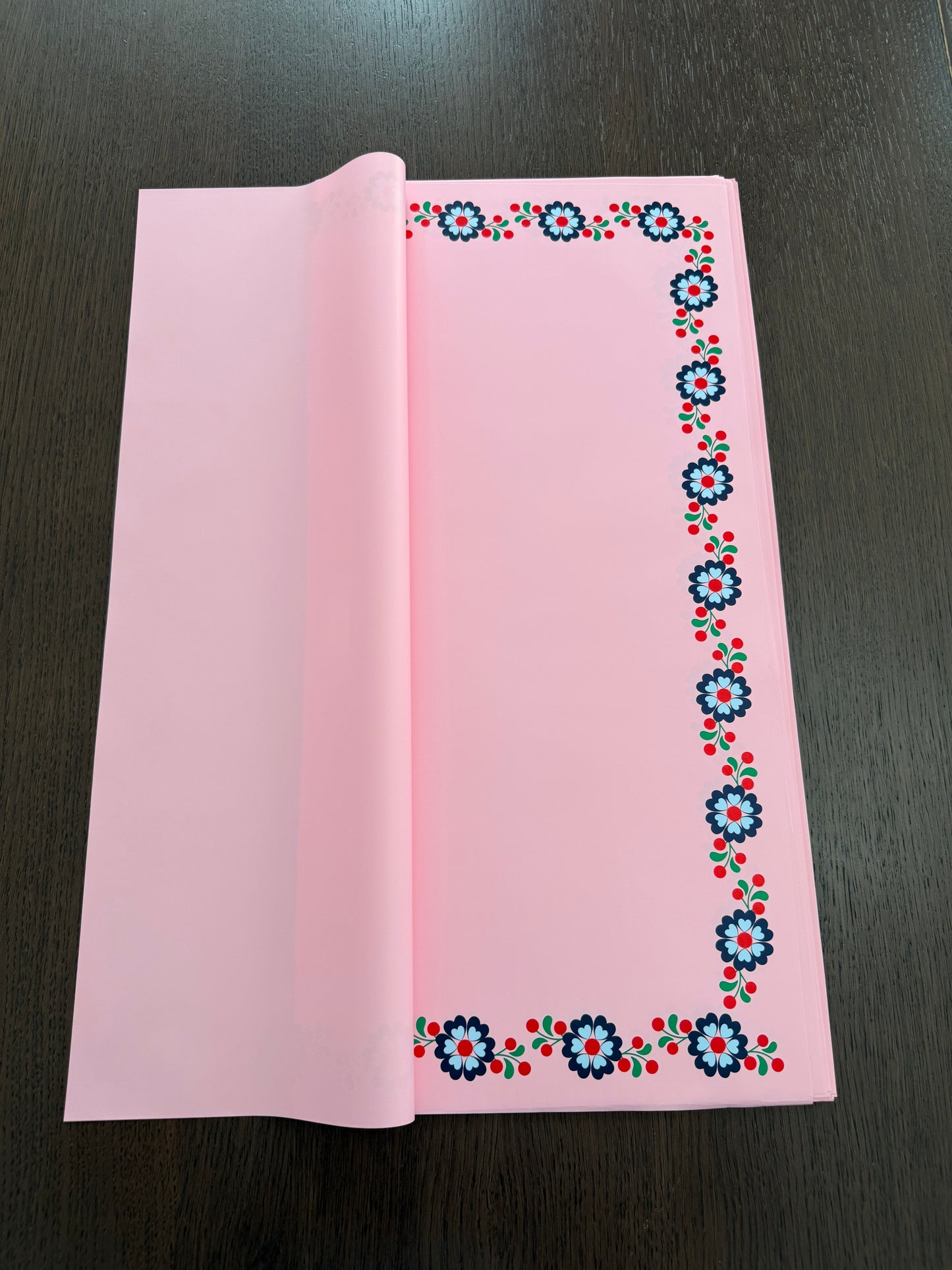 Pink hermoso Cariño Wrapping Paper