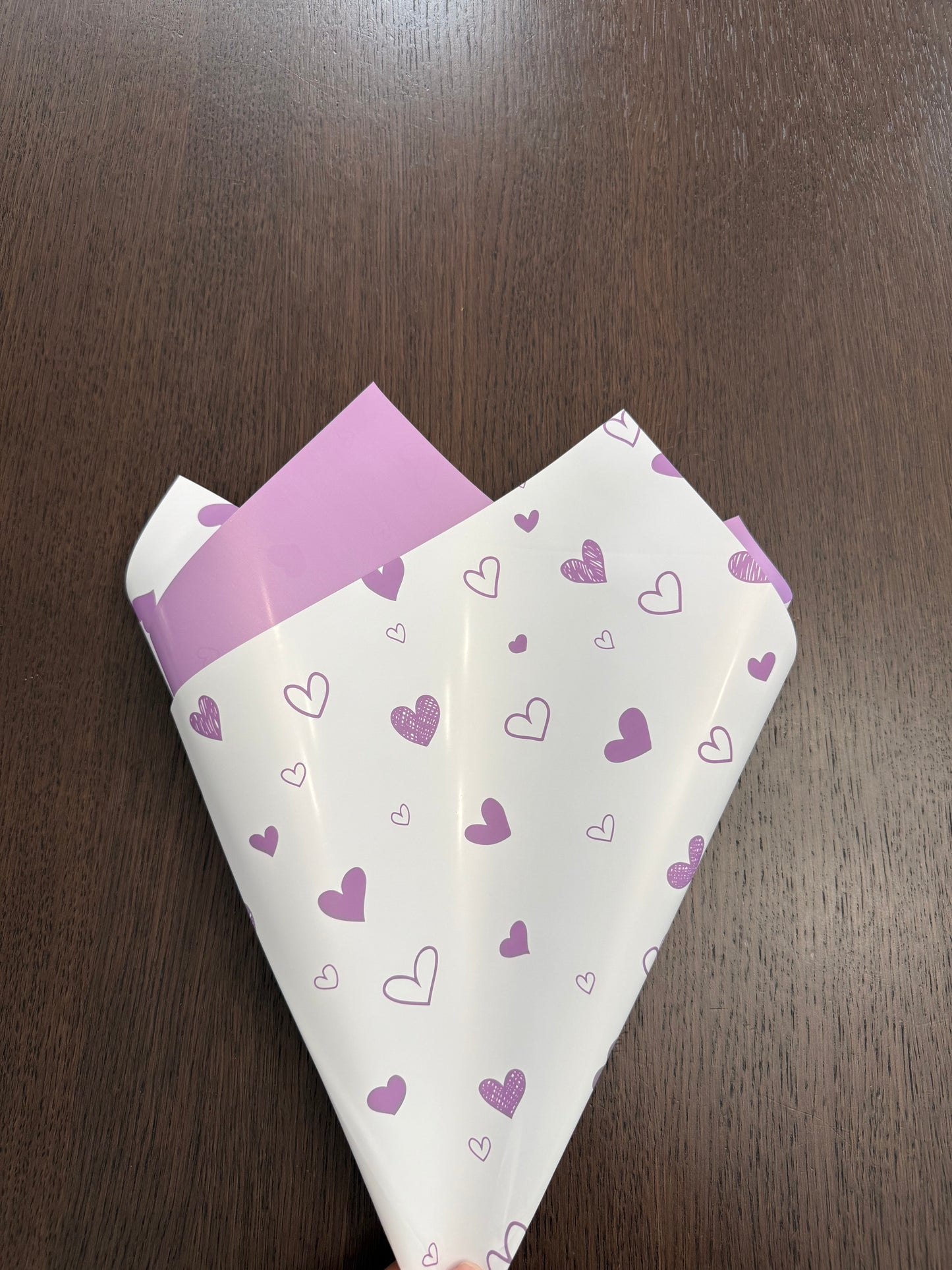 Purple Heart Printed Wrapping Paper