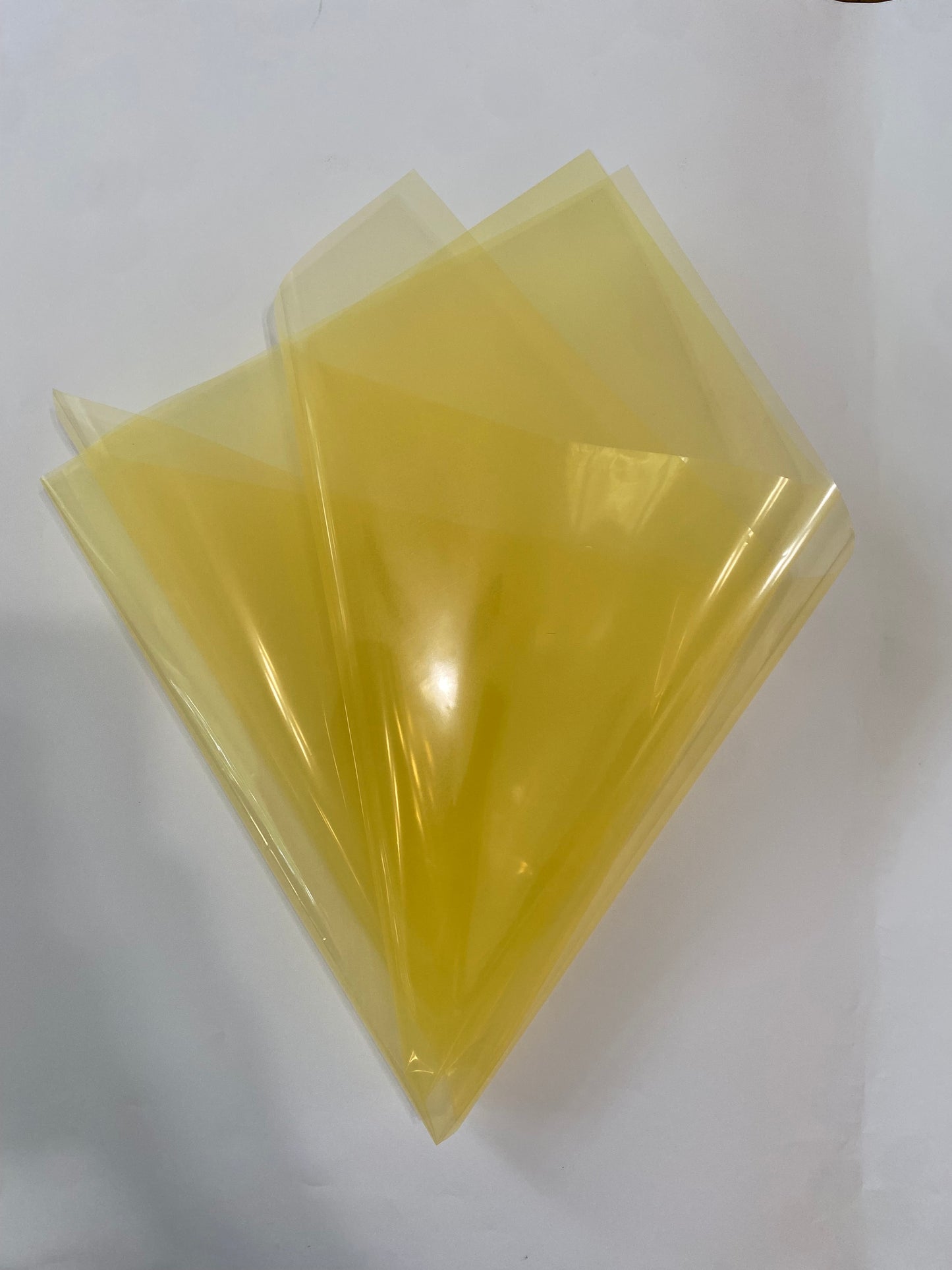 Yellow Cellophane Wrapping Paper #052