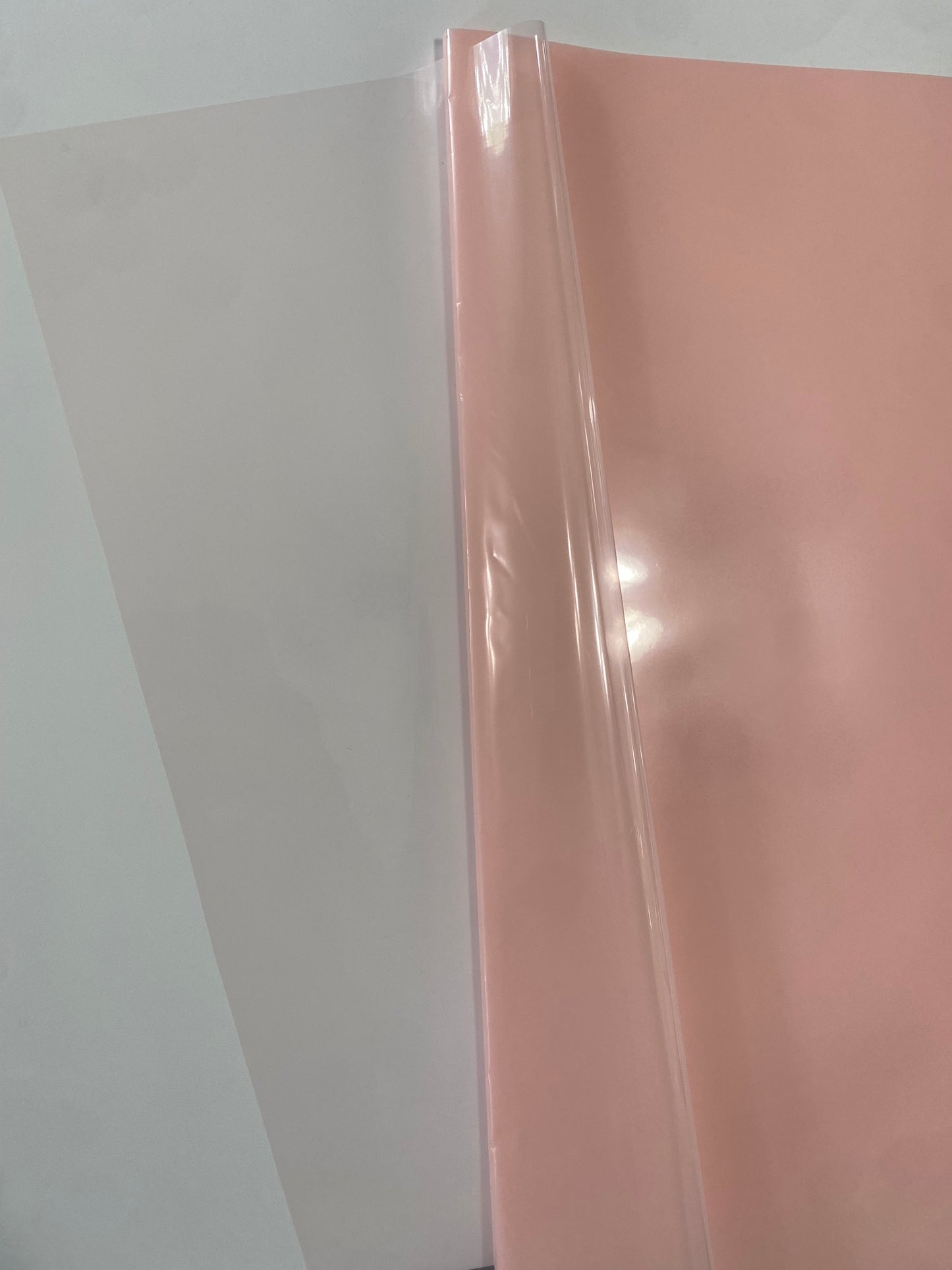 Light Pink Cellophane Wrapping