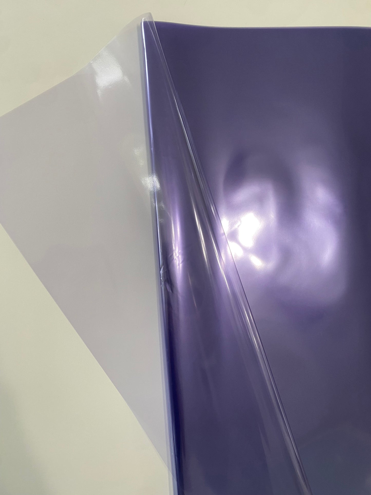 Lavender Cellophane Wrapping