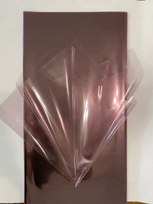 Sangria Purple Cellophane Wrapping Paper #033