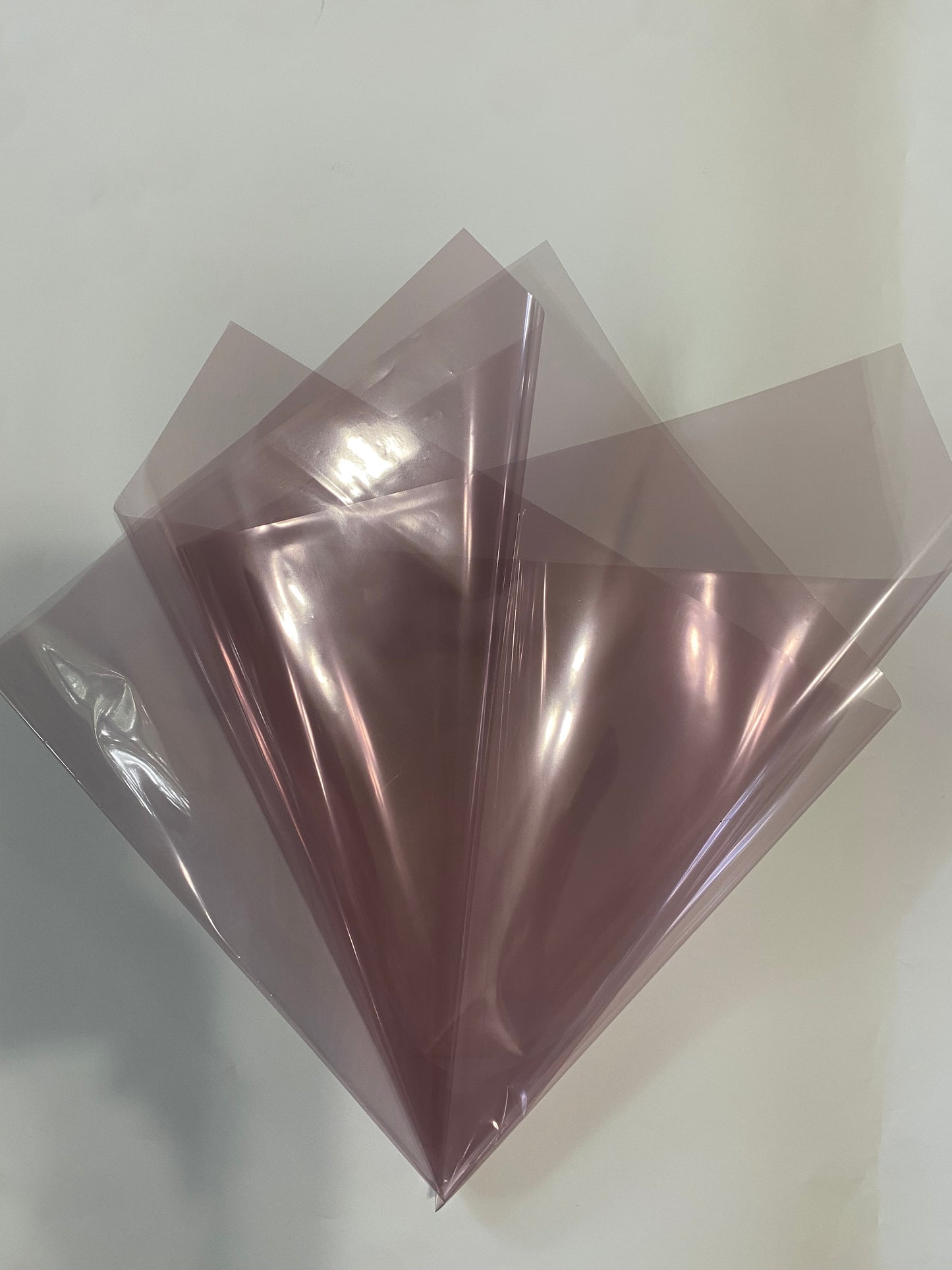 Sangria Purple Cellophane Wrapping Paper #033