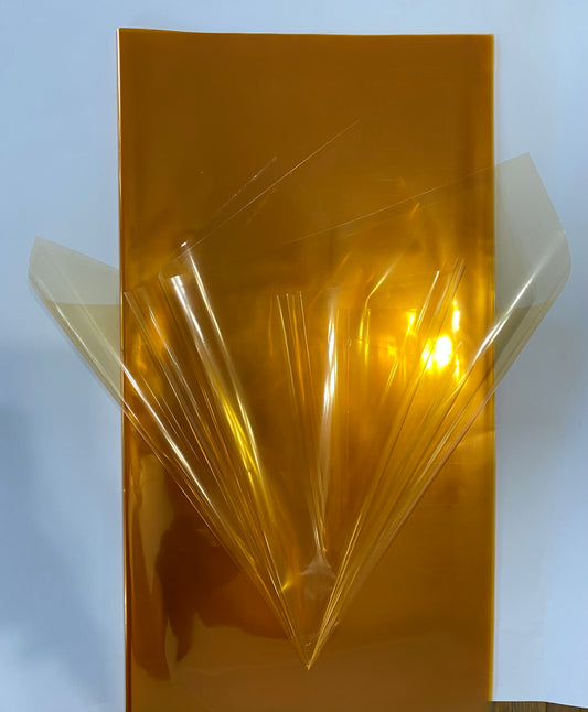 Orange Cellophane Wrapping