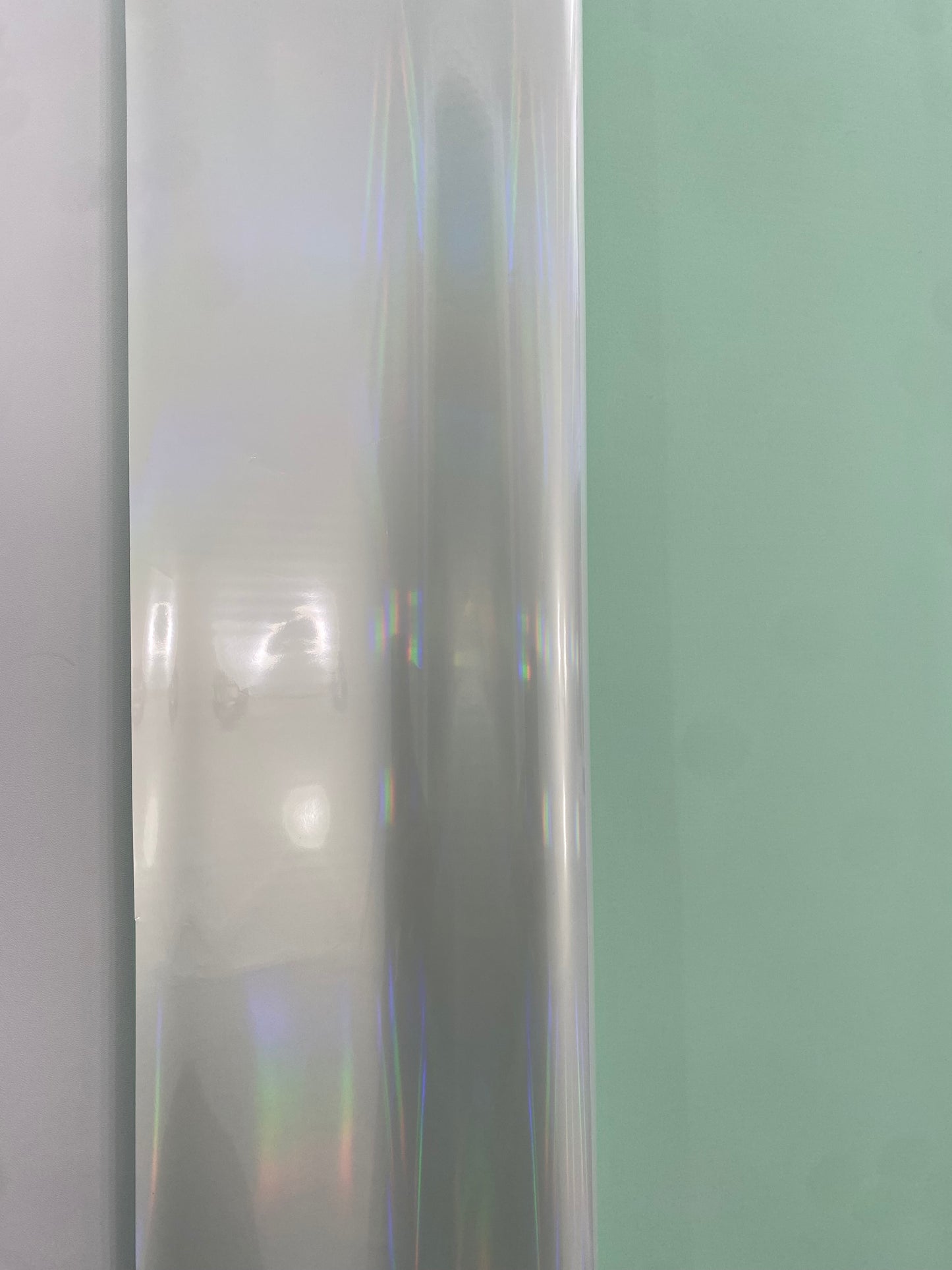Mint Holographic Wrapping Paper